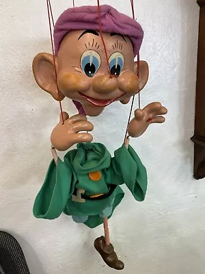 Vintage Large Disney Snow White Dwarf Dopey Pelham Puppet For Restoration • £8.50