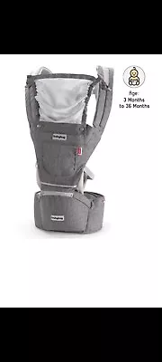 £20 • Buy Harmony 3 In 1 Baby Carrier With Hip Seat Adjustable Wrap Sling Backpack New