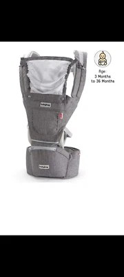 Harmony 3 In 1 Baby Carrier With Hip Seat Adjustable Wrap Sling Backpack New • £20