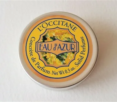 L'Occitane Eau D'Azur (Mimosa) Solid Perfume (10 Ml / 0.3 Oz) New • $45