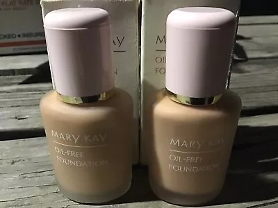 2X Lot Mary Kay DAY RADIANCE Liquid Foundation BISQUE IVORY 1 Fl Oz Ea BNIB • $39.99