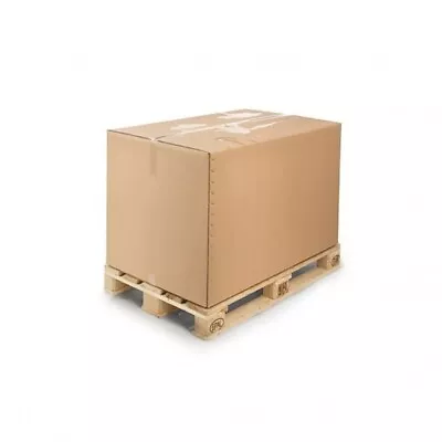 BiGDUG Pallet Cartons Heavy Duty Shipping Postal Storage Boxes & Wooden Pallet • £34.99