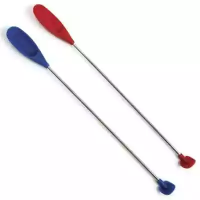 Norpro 9  Silicone Mini Spatula & Jar Scraper Scoop - Red Or Blue • $7.15