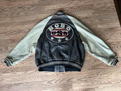 Michael Hoban Leather Jacket Size Xl • $140