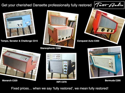 Dansette Record Player Refurbishment Service By Tutti Audio From Only £295 • £295