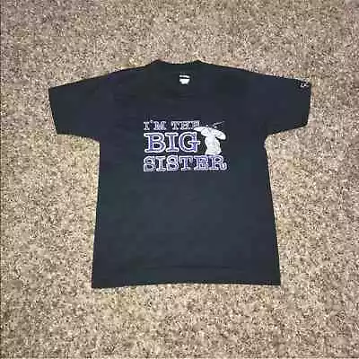 Vtg Screen Stars Best Tee Youth Sz 10-12  I'm The Big Sister  • $20