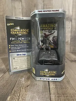 NIB Marvel Comics Amazing Fantasy Pewter Limited Edition Spiderman Collectible • $18