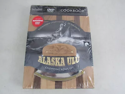 ALASKA USA ULU CHOPPING BOWL SET  DVD + COOKBOOK New Sealed • $35.56