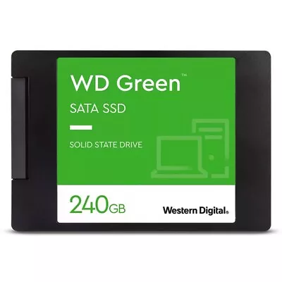 SSD 120GB 240GB WD Green Western Digital Internal Solid State Drive 2.5'' M.2 • $53.95