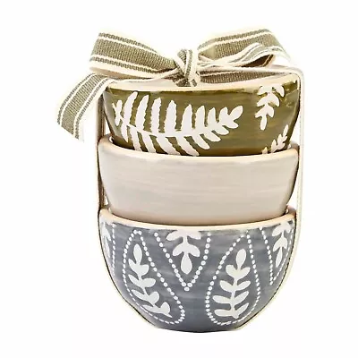 Mudpie - Christmas - Fern And Dot Ramekin Set - 40970017F • $23