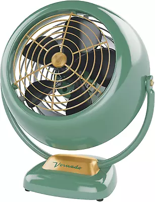 Vornado VFAN Vintage Air Circulator Fan 3 Speeds Metal Construction Adjustabl • $135.74