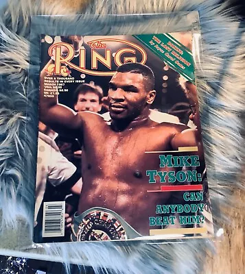 Mike Tyson The Ring Magazine March 1987 • $149.99