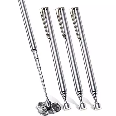 4 Pack Magnetic Telescoping Pick-Up Tool Extendable Grabber Reacher Sticks • $16.80