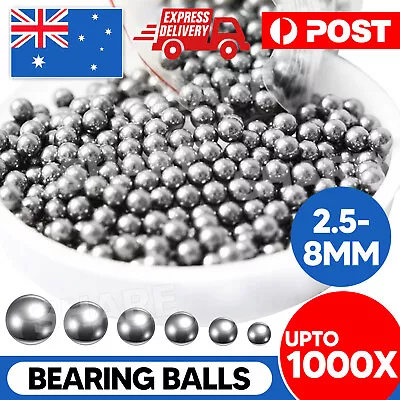 2.5-8mm Stainless Steel Loose Bearing Ball Replacement Bike Bicycle Cycling AU • $7.85
