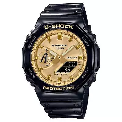 Casio G-shock Ga-2100gb-1a  Casioak  Gold A/d Watch • $109.25