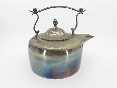 Vintage Walker & Hall Silverplate Teapot Kettle In Post-War Style • £93.96