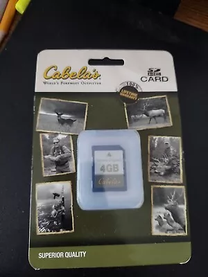 Cabela's Pro Memory Card 4gb Micro Sd New • $2.99