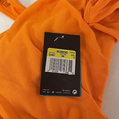 Nike Womens Dry Balance Racerback Tank Sunset Orange New With Tags • £12.50