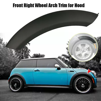 Right Side For Mini Cooper 2002-2008 Front Wheel Upper Fender Arch Cover Trim • $18.99