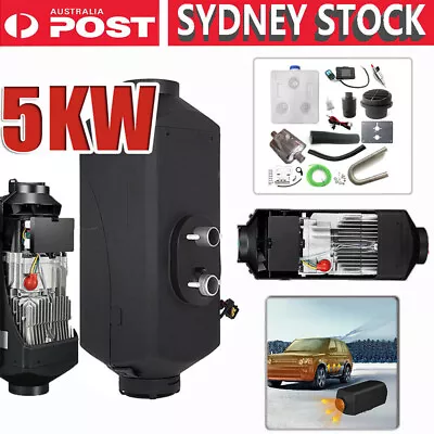 【2KW-3KW-5KW】12V Diesel Air Heater Tank Thermostat Caravan RV Park Parking IN AU • $139.98