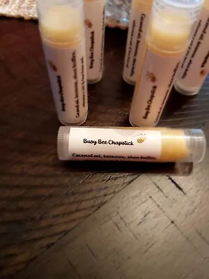 The Busy Bee Organic Chapstick/Lip Balm. No Harsh Chemicals Pack Of 3.  • $12.99