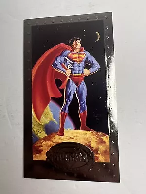 Superman: Man Of Steel | Platinum Series | Promo Card # SP1 Skybox 1994 • $4.98