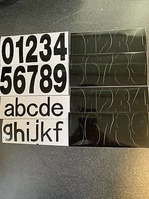 £2 • Buy House Door Number Stickers. Self Adhesive Digits And Letters.