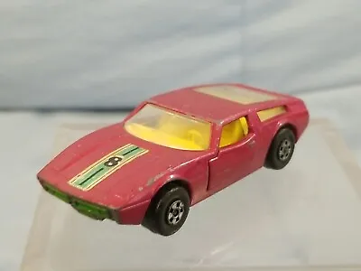 Vintage Matchbox Superfast No 32 1972 Maserati Bora Green Base Doors Open • $3.90