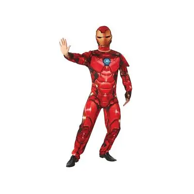 Rubies Iron Man Deluxe Men's Fancy Dress Costume • £23.99