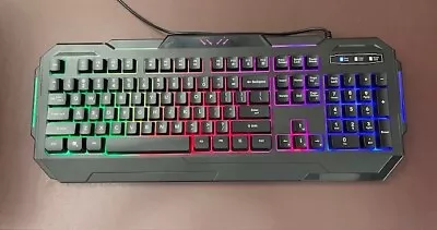 Bugha Exclusive RGB Class 1 LED USB Gaming Keyboard For PC • $9.88