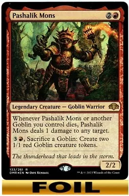 Pashalik Mons | FOIL | NM Dominaria Remastered - Magic The Gathering • $1.55