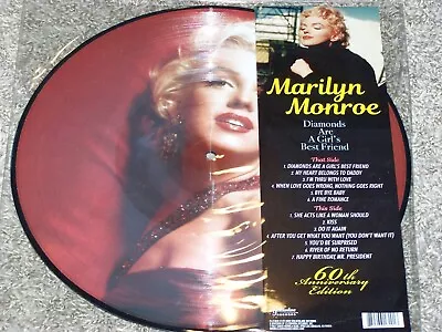 Marilyn Monroe  Diamonds Are A Girl's Best Friend  U.s 12' Picture Disc Brand Ne • $44