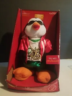 Ultra Rare 2007 New Gemmy Holiday Living Hip Hoppers Penguin In Da Club 50 Cent • $80