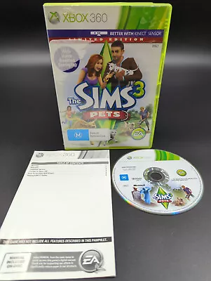 The Sims 3 Pets (XBOX 360) FAST FREE POST • $29.95