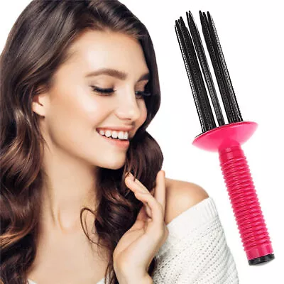 1/2/4Pcs Curl Styler Hair Comb Curler Roller Non Heated Volume Without Damage • $14.69