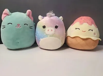 Squishmallows Lot Of 3 Plush 5  • $8.99