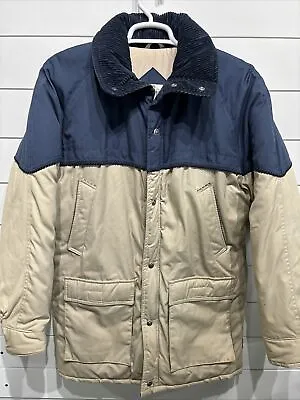 VTG Pacific Trail Sportswear Western Insulated Heavy Rancher Coat Jacket Medium • $74.95