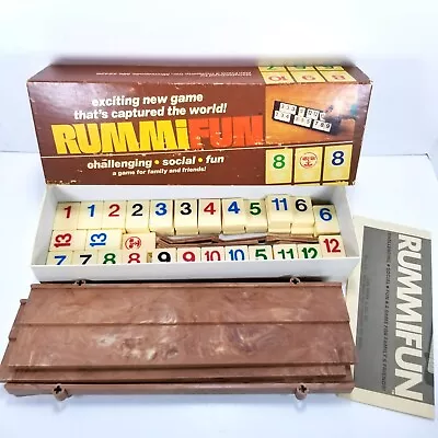 RummiFun - Dan Frank & Company - Complete Vintage Rummikub Style Game • $22.99