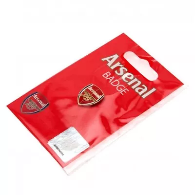 Arsenal Football Club Official Metal Crest Pin Badge Brand New • £3.49