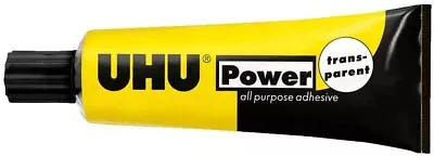 UHU Power All Purpose Adhesive. Fast Acting Transparent Glue. 33ml • £6.75