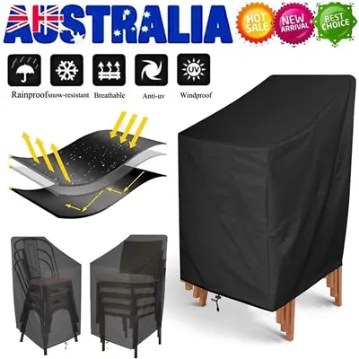 $24.41 • Buy Waterproof Patio Chair Outdoor Garden Furniture Lounge Seat Protection Cover