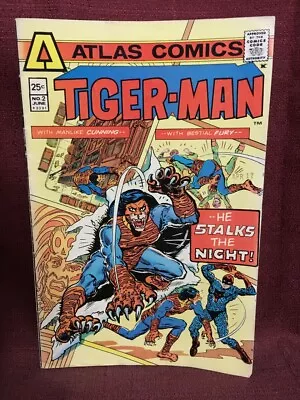 Tiger-Man Vol. 1 #2 June 1975 Atlas Comics • $12.59