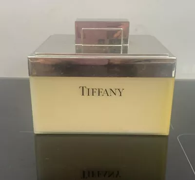 Vintage Tiffany & Co Powder Box & Powder Puff -Trinket Box • $49