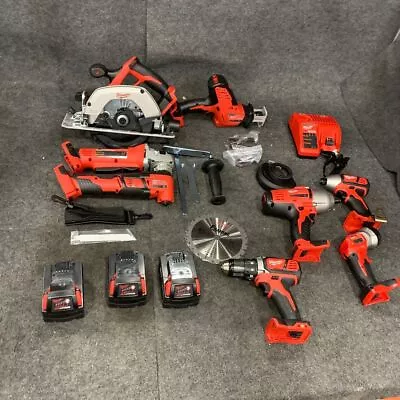 MILWAUKEE 2591-28XC M18 8-Tool Combo Kit With 3 Batteries* • $600