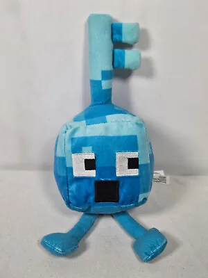 Minecraft Dungeons J!NX Mini Crafter Surprised Blue Diamond Key Plush • $17.95