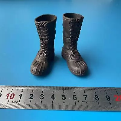 Men Figures Boots 1:6 Scale Men Boots Handmade Miniature For 12 Inch Male • £11.57