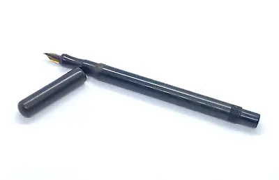 £250 • Buy !!!rare Nib!!! Onoto The Pen, Black Chased, Firm, 14k Oblique Broad Nib, England