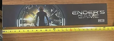 Enders Game Movie Mylar Movie Mylar Banner 25x5 • $10