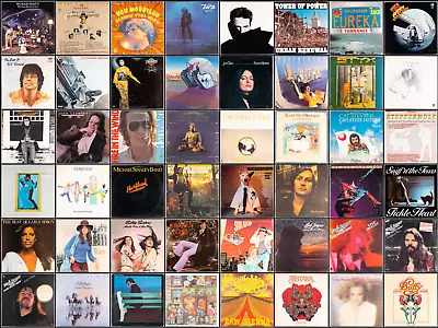 S-Z 60s 70s 80s CLASSIC ROCK FOLK POP Vinyl Records YOU PICK See Multiple Photos • $7.95