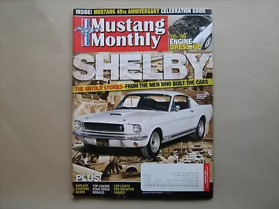 (Ford) Mustang Monthly March 2009--Shelby American Full Employee Roster Cars + • $10.99